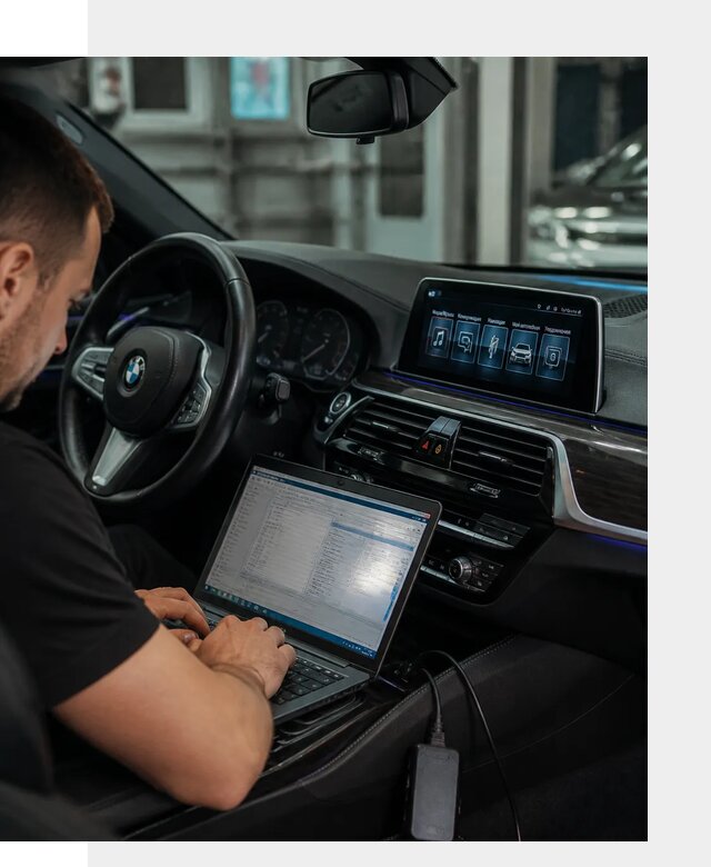 Русификация мультимедиа BMW для авто под ключ в Рязани