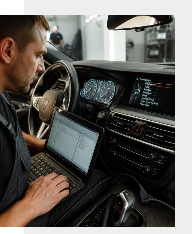 Русификация приборной панели BMW для авто в Рязани от компании