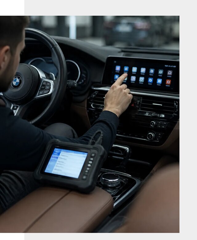 Установка приложений и мультимедиа сервисов BMW в Рязани