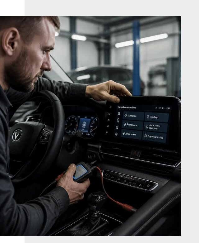 Русификация Changan CS55 и мультимедиа под ключ в Рязани