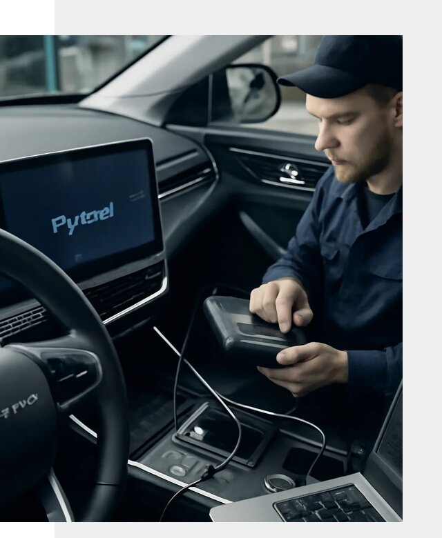 Русификация автомобилей Jetour с адаптацией меню в Рязани