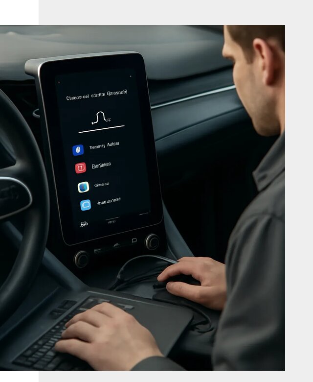 Установка приложений Lynk Co на автомобиль в Рязани