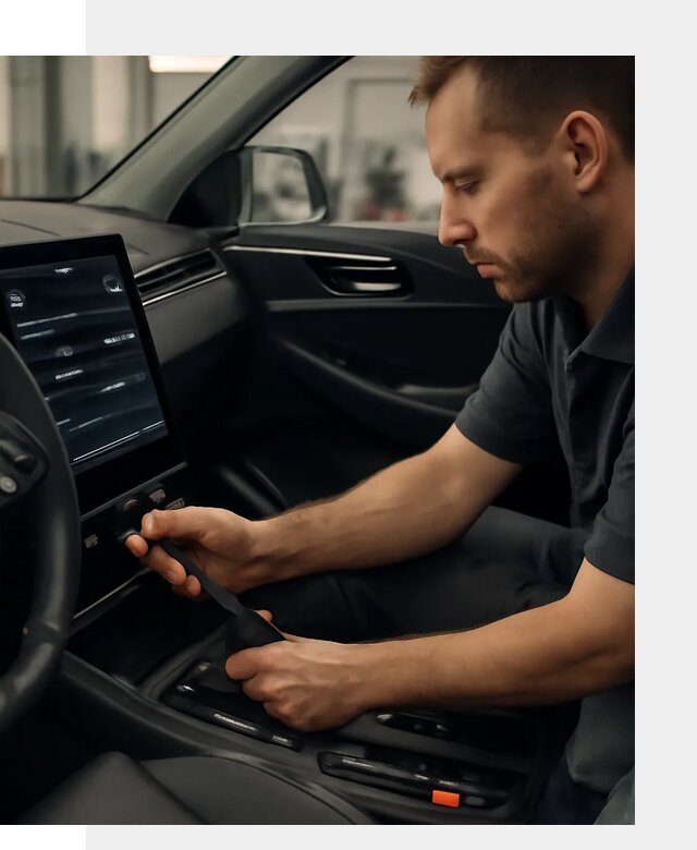 Восстановление автомобиля после русификации в Рязани