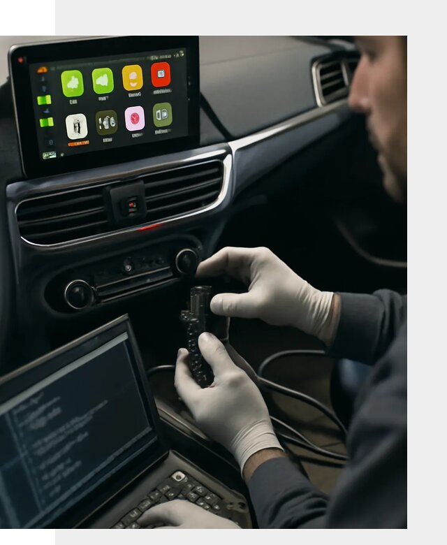 Активация Apple CarPlay в Рязани для штатной мультимедиа
