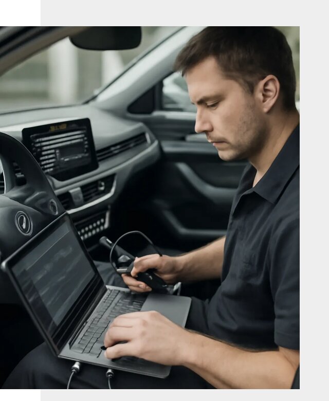 Настройка телематики автомобиля под ключ для авто в Рязани