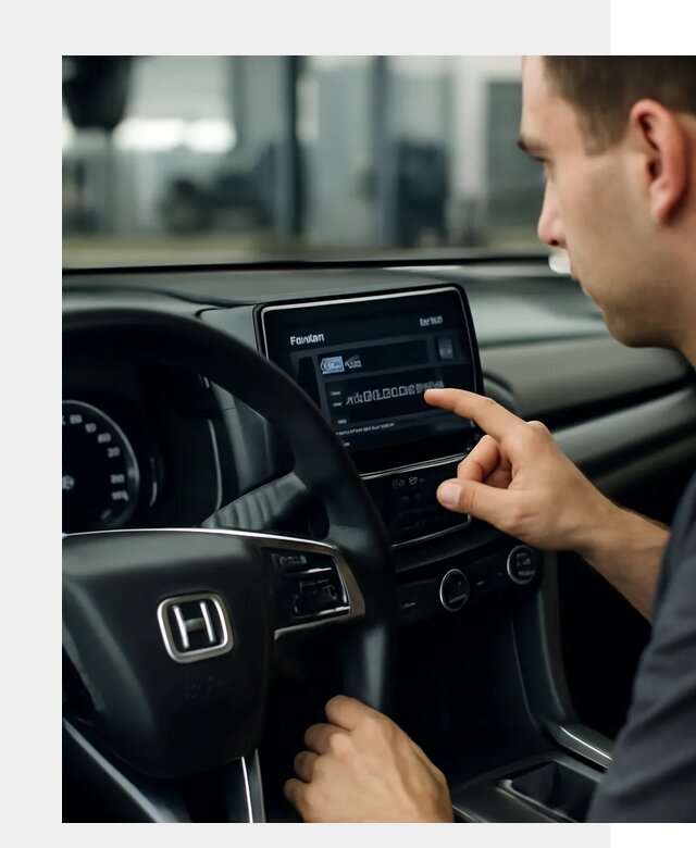Русификация панели приборов Honda в Рязани по цене 5134 ФастМобиль-Рзн