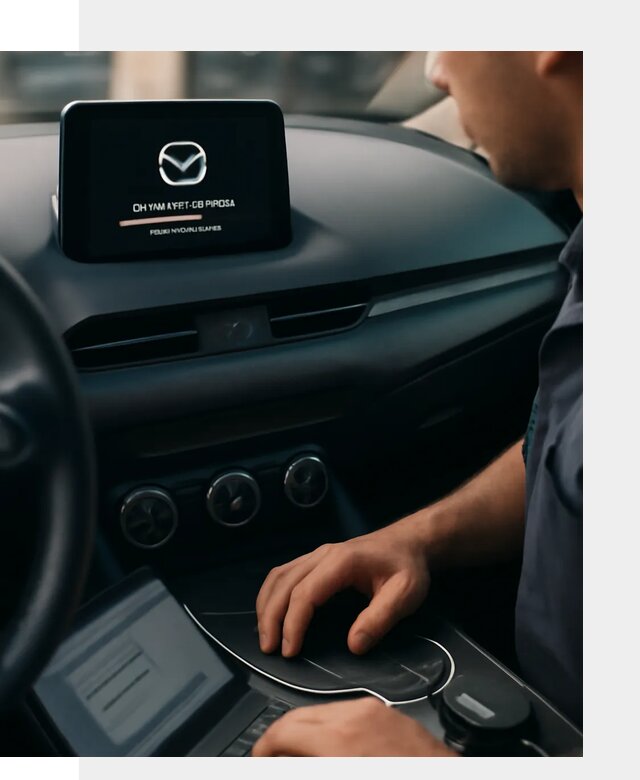 Установка приложений Mazda на мультимедийную систему в Рязани